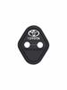 Hebilla Bloqueo Puerta Coche De Silicona 4 Piezas Cubierta Protectora Para Toyota C-HR HIGHLANDER CAMRY RAV4 YARIS VIOS