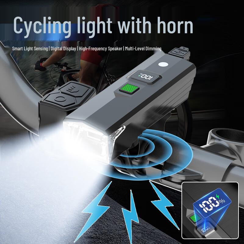 Smiley Shark D423 Bicycle Headlight