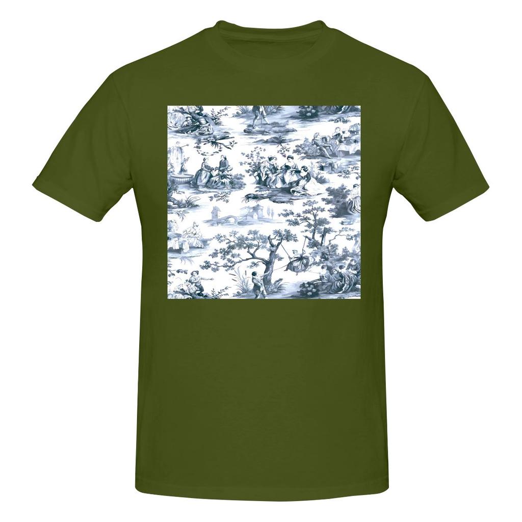 Funny Toile De Jouy Number Unisexs Printed Tshirt Unisex T Shirtunisex