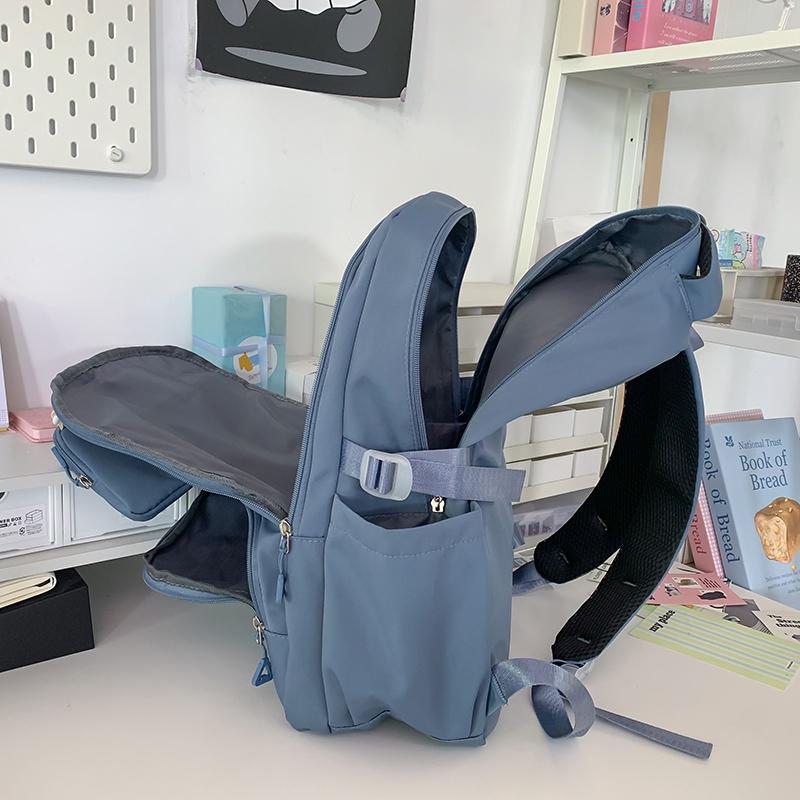 Школьный рюкзак с буквенным принтом — фото 8