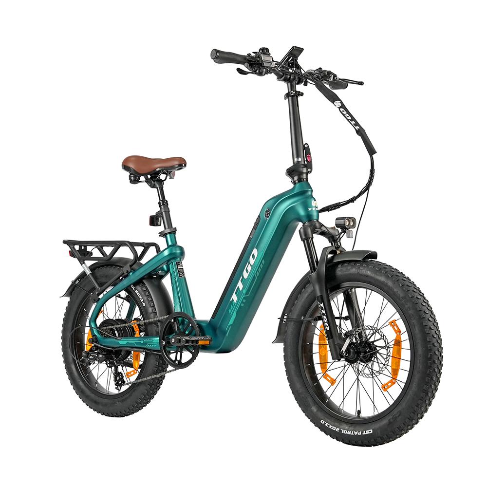 TTGO F8 Elektrofahrrad aus Kohlefaser, 48V 18Ah Versteckte Batterie
