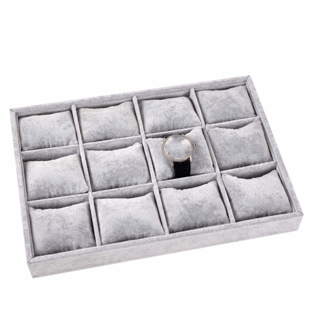 Velvet Surface Jewelry Organizer Tray Jewelry Box Display  Necklace Display