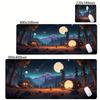 Oyun Dış Gezegenler Anime Mouse Pad Kaymaz Kauçuk Klavye Mouse Pad'i Dizüstü Bilgisayar Evren Güneş Sistemi Masa Matı Ofis Aksesuarları