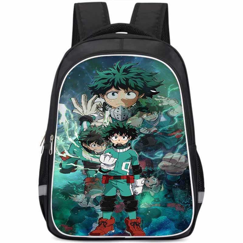 My Hero Academia Large Capacity Lightweight Oxford Fabric Backpack For Kids