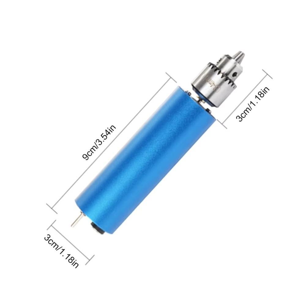 13000 U/min Elektrische Handbohrmaschine 0,3-4mm Spannfutter Handheld Schleifer Gravieren Holz Polieren