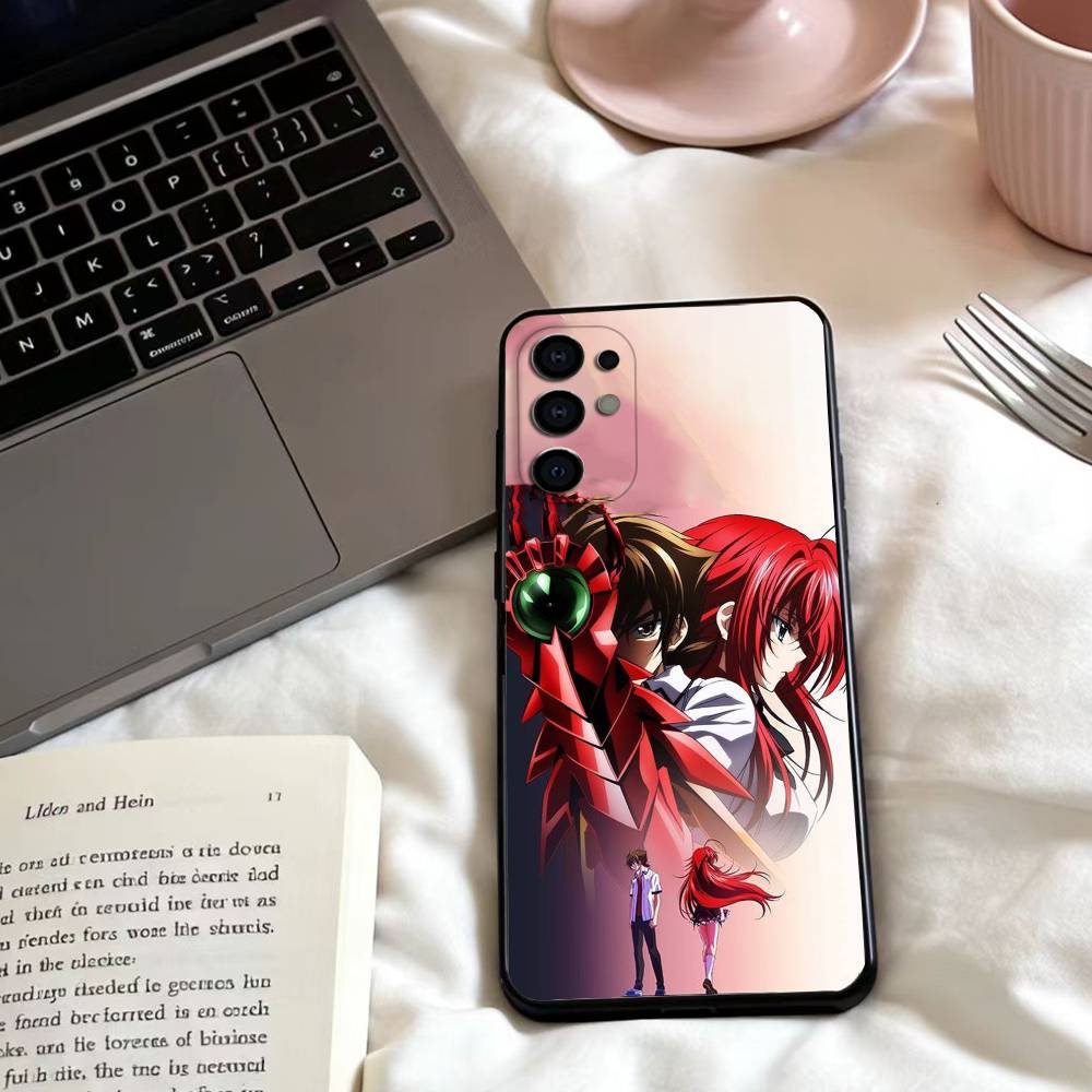 H-High School DXD H-HERO  Phone Case For Samsung S25,24,23,22,30,21,10,9,Ultra,Plus,Lite,FE,4,5 G Soft Black Case