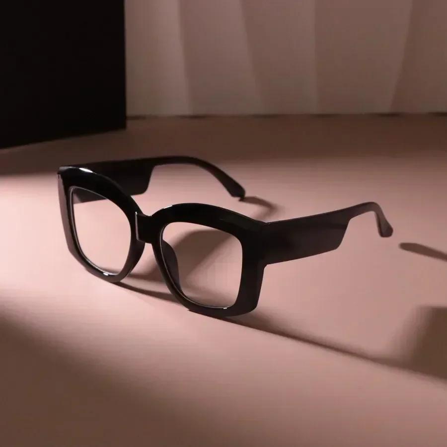 

Ретро Квадратна Легка Оправа для Окулярів Жіноча Чоловіча Прозора Унісекс Окуляри Для Жінок Чоловіків