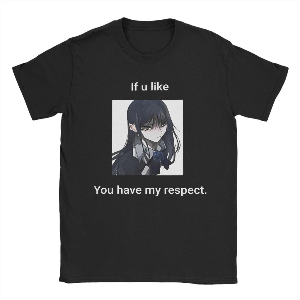 Goth Jrock Anime T Shirt For Unisex Unisex Cotton Fun Tshirt Crew Neck Ado Tee Shirt Short Sleeve Tops Gift Idea