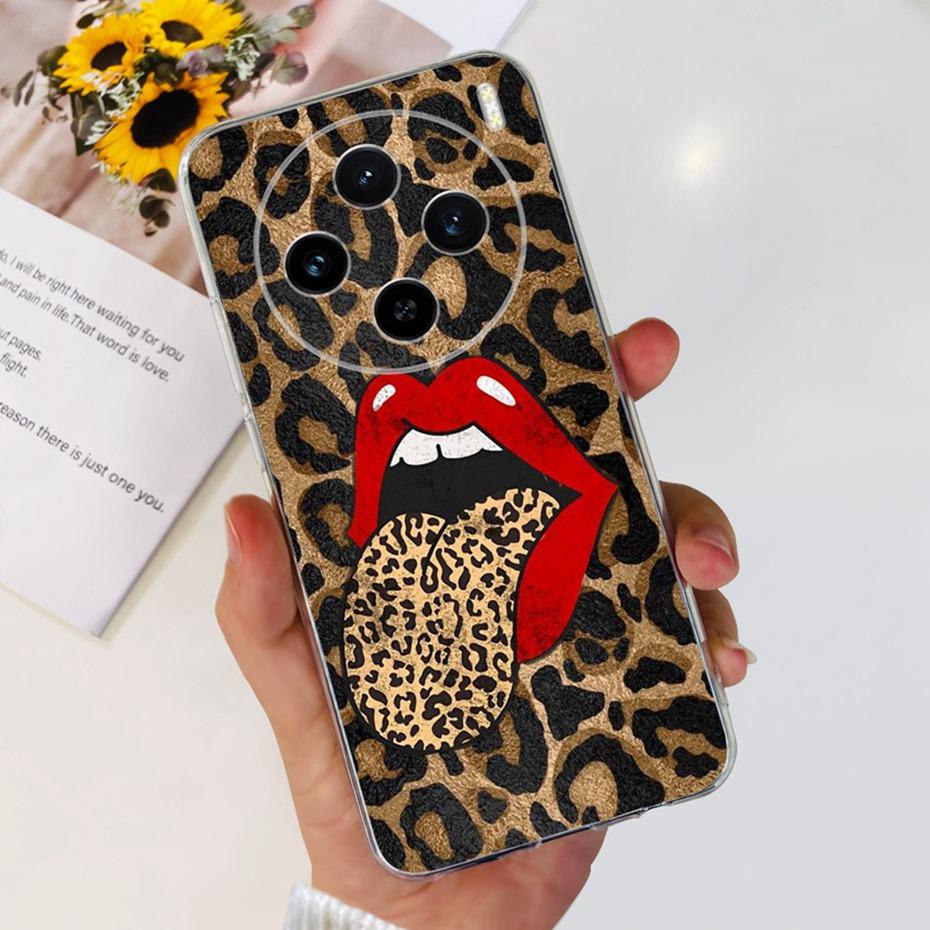 For Vivo X100 / X100 Pro Fashion Dragon Metal Pattern Case Cover For VivoX100 X 100pro 5G Soft Silicone TPU Phone Cases