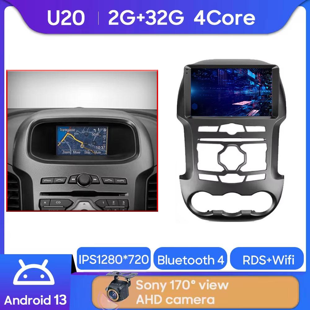 

Android Мультимедиа Для Ford Ranger 3 2011 - 2015 Автомобильный Стерео Процессор Радио QLED Плеер Навигация Carplay Авто HDR 5G Cam BT Dash