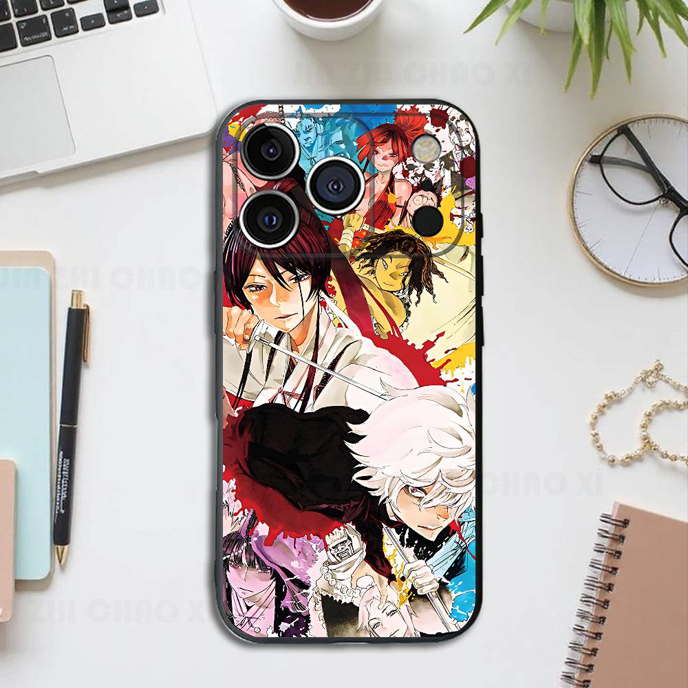 

J-Jigokuraku G-Gabimaru Silicone Soft Phone Case For IPhone17 16 15 14 13 12 11 Pro Max Plus X XR SE Cover iPhone17pro