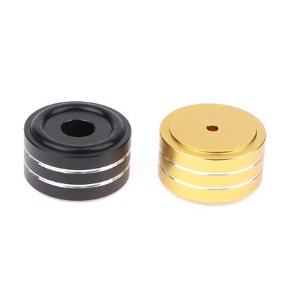 1 Stück 40 x 20 mm Sp4010 HiFi-Verstärkerlautsprecher-Isolationsfüße aus Aluminium, für Plattenspieler, DAC, Stereo-Audio-Lautsprecher, Verstärkerfüße