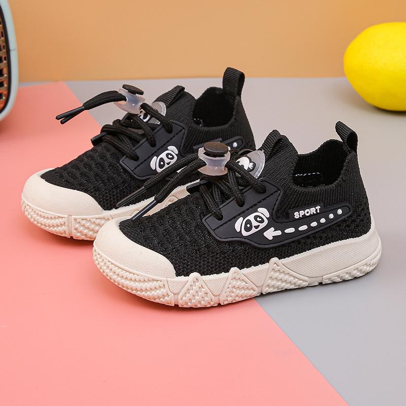 

New Spring and Autumn Fashion Boys and Girls Casual Comfortable Soft Sole Sports Shoes 21 чорний