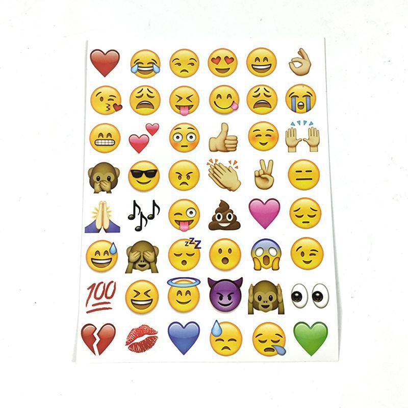 

Kids Anime Emoji Stickers for Bullet Journals & Crafts