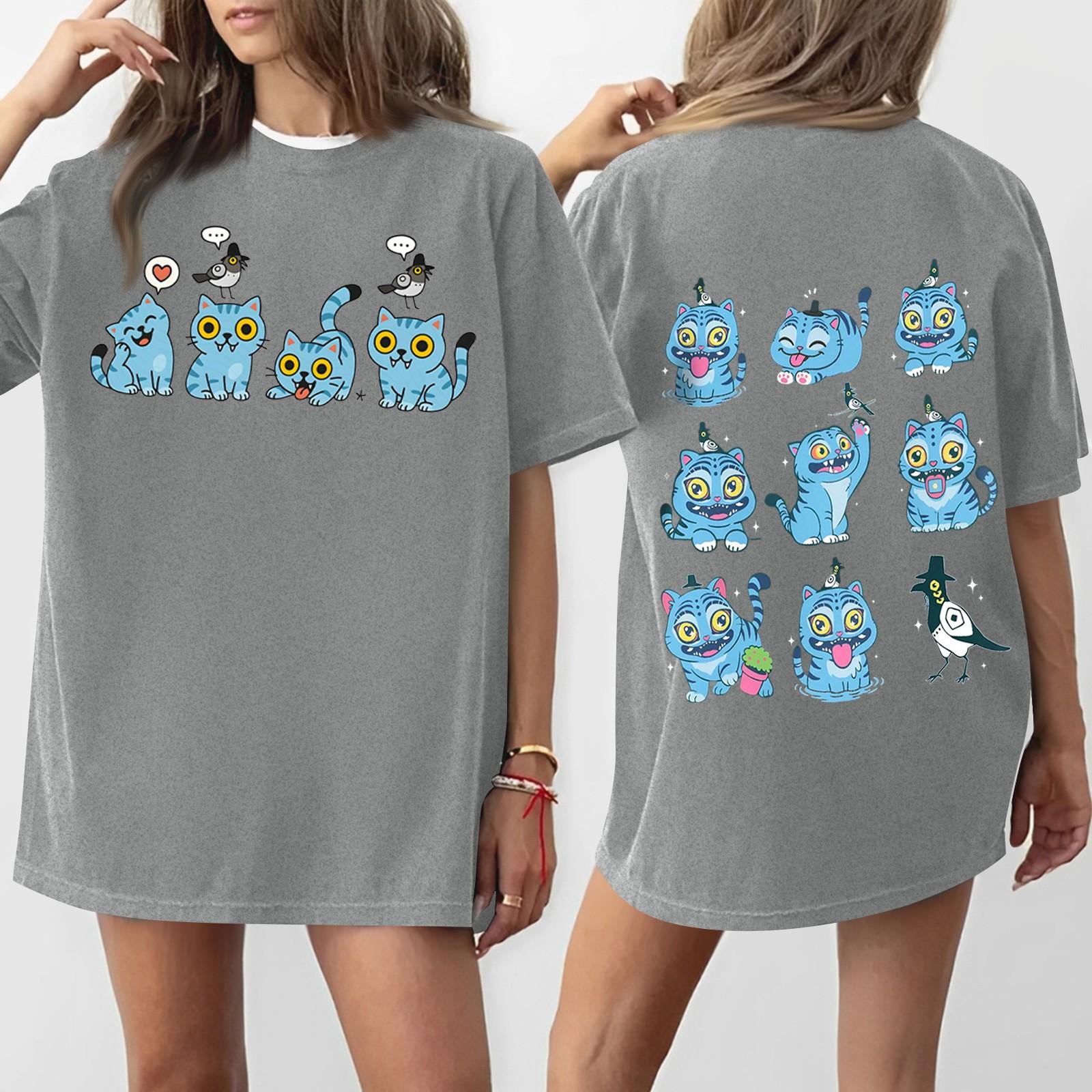 

Женская футболка с круглым вырезом и короткими рукавами с принтом S