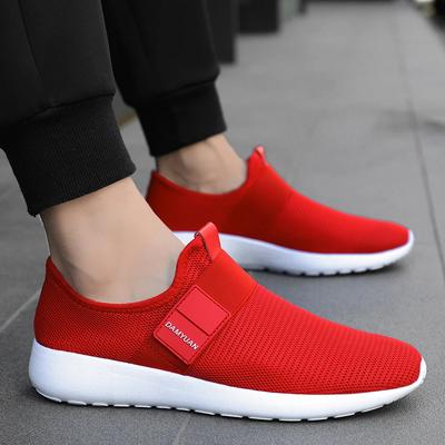Fujeak Ležérní Ultralehké Balerínky Nepromokavé Prodyšné Mokasíny Pánské Tenisky Široké Boty pro Bosé Chodidlo Velikost Plus 39-46 zapatos de hombre
