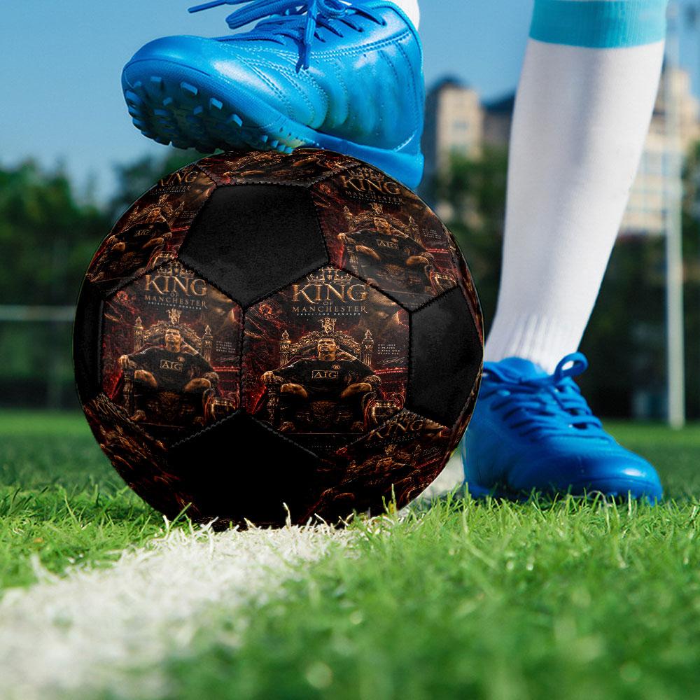 Pallone da Calcio Resistente da Allenamento Esterno Stampato Taglia 5