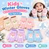 Soft Cat Paw Full Finger Gloves Cold Proof Winter Thick Gloves  For Writing