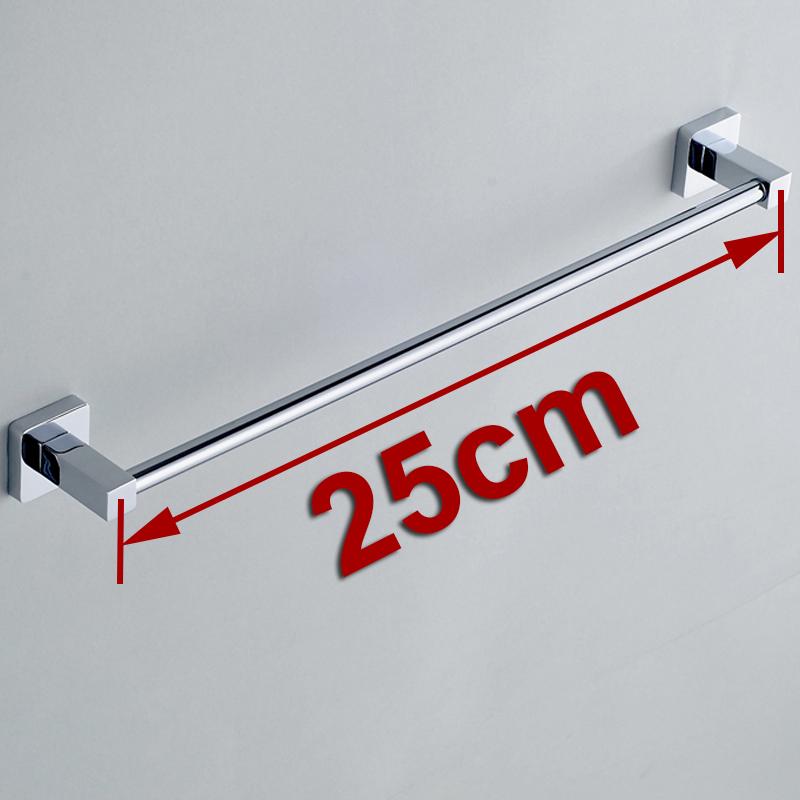 . (24 ,60cm)Single Towel Bar/Towel Holder,Solid stainless steel,Chrome Finish,,Bathroom accessories