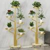 Metal Plant Stand Golden 135 Cm [Kwietnik9]