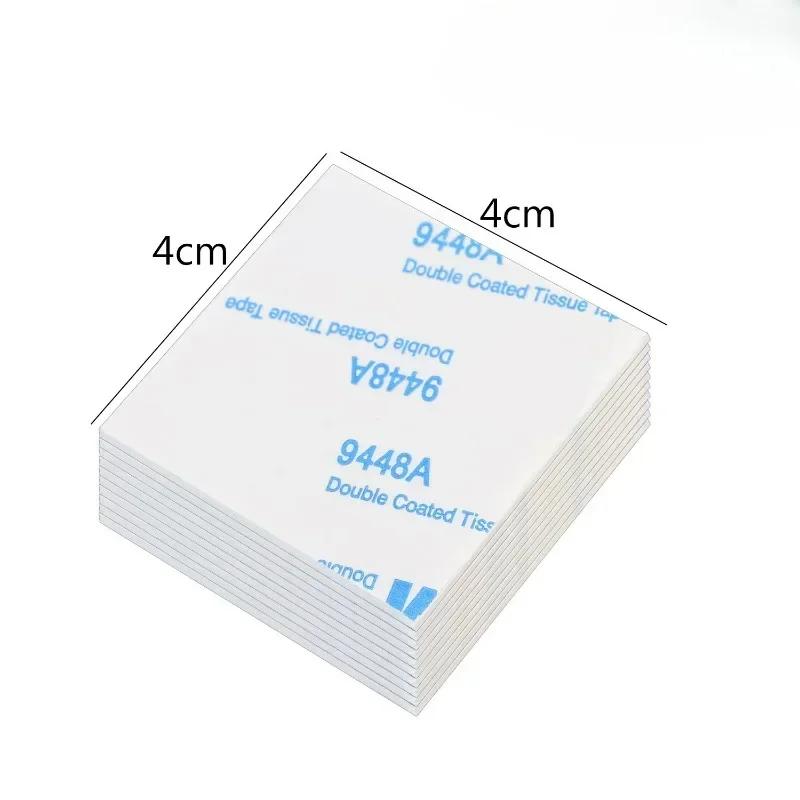 100/10x Selvklebende Skumpads Dobbeltsidig Tape Sterk Monteringstape Høy Viskositet Kvadratisk Kunstfoto Hengende Klistremerker