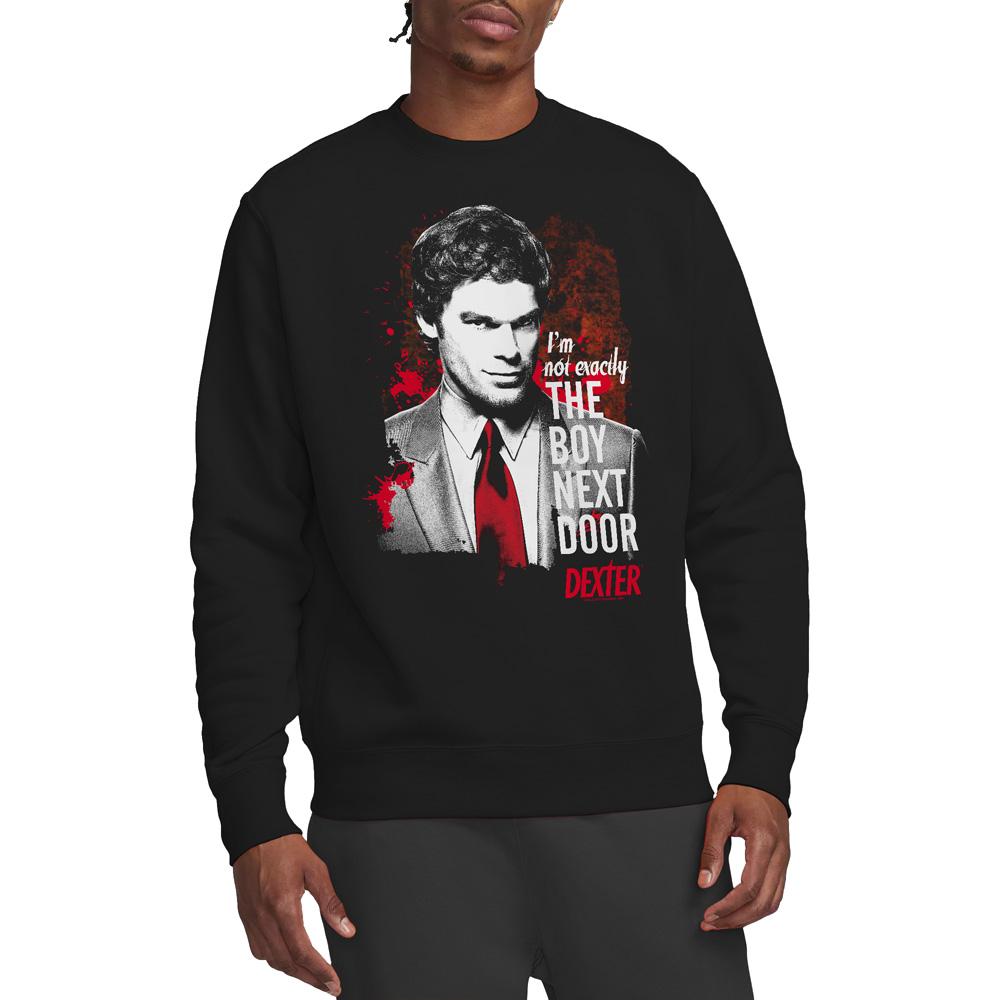 Dexter Unisex Adult Boy Next Door Sweatshirt