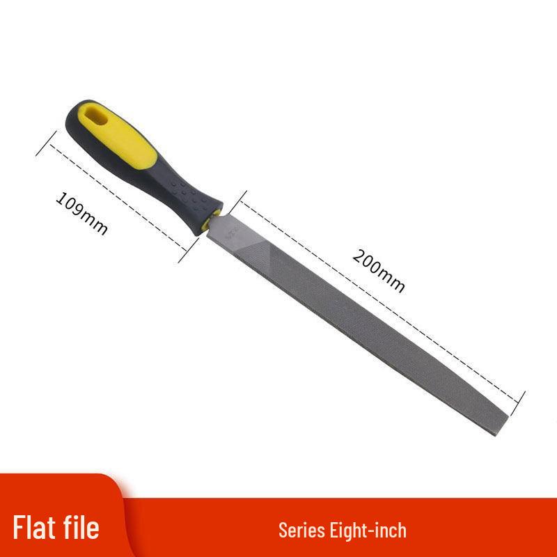 High Hardness Flat File Set: Woodworking, Metal, Jewelry Polishing & Trimming Tool