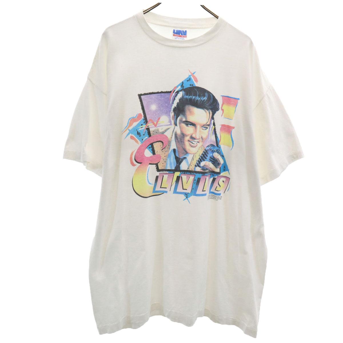

90s Old USA made Elvis Presley Short sleeve Single stitch T-shirt Men s Used