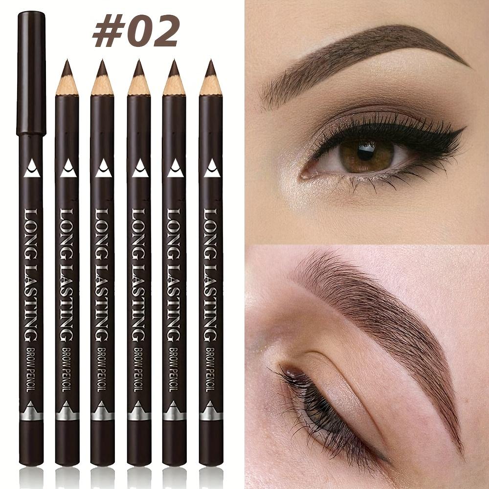 

1 шт. Водостойкий многофункциональный карандаш для подводки глаз и бровей, карандаш для мешков под глазами, стойкий к поту, для точного нанесения, для создания естественного макияжа глаз 1pc коричневый