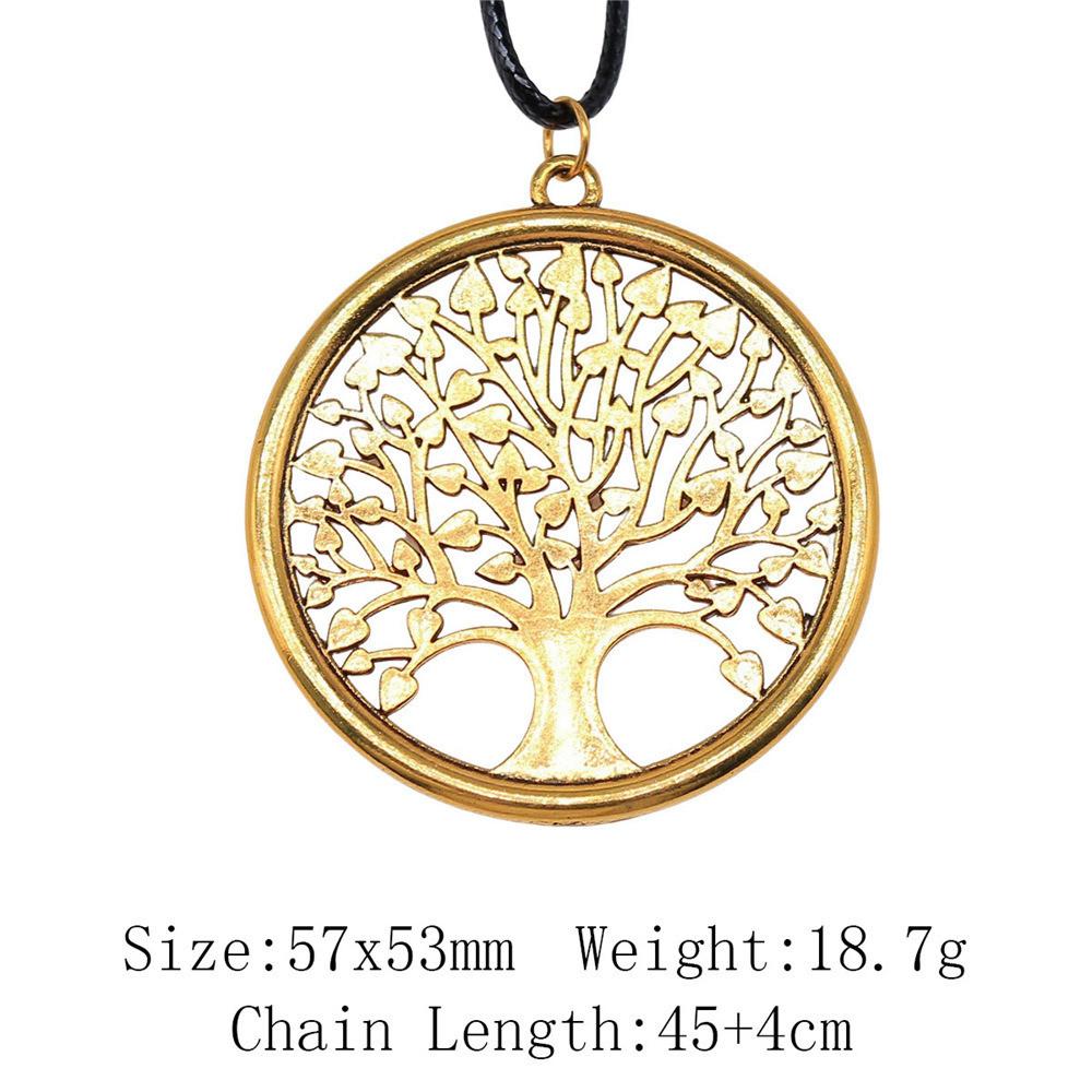 Valentinstag Halsdekoration Lebensbaum Baum Halskette Lederkette 45cm Günstige Dinge Choker Hals