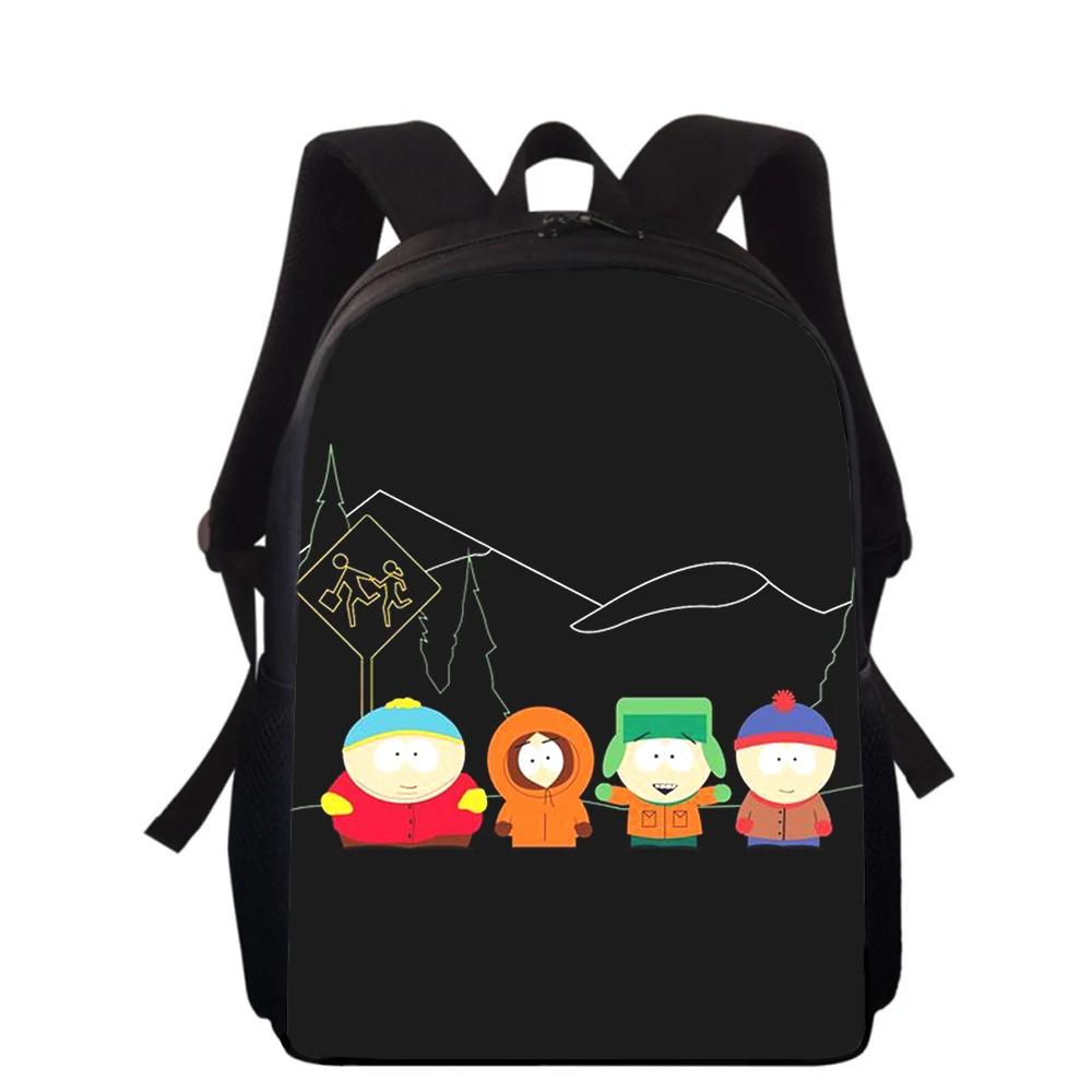South-Park 3D Print Kids Backpack Primary School Bags for Boys Girls Back Pack Students School Book Bags