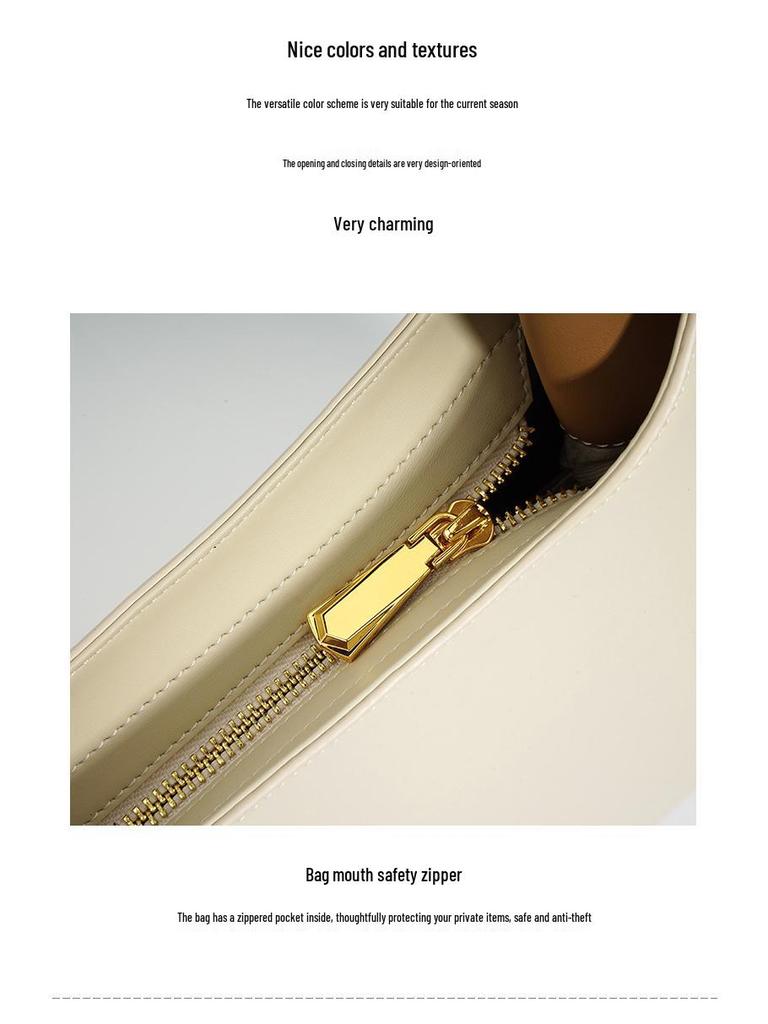 2025 Summer Genuine Leather Color Block Tote: Large Capacity Shoulder & Crossbody Handbag