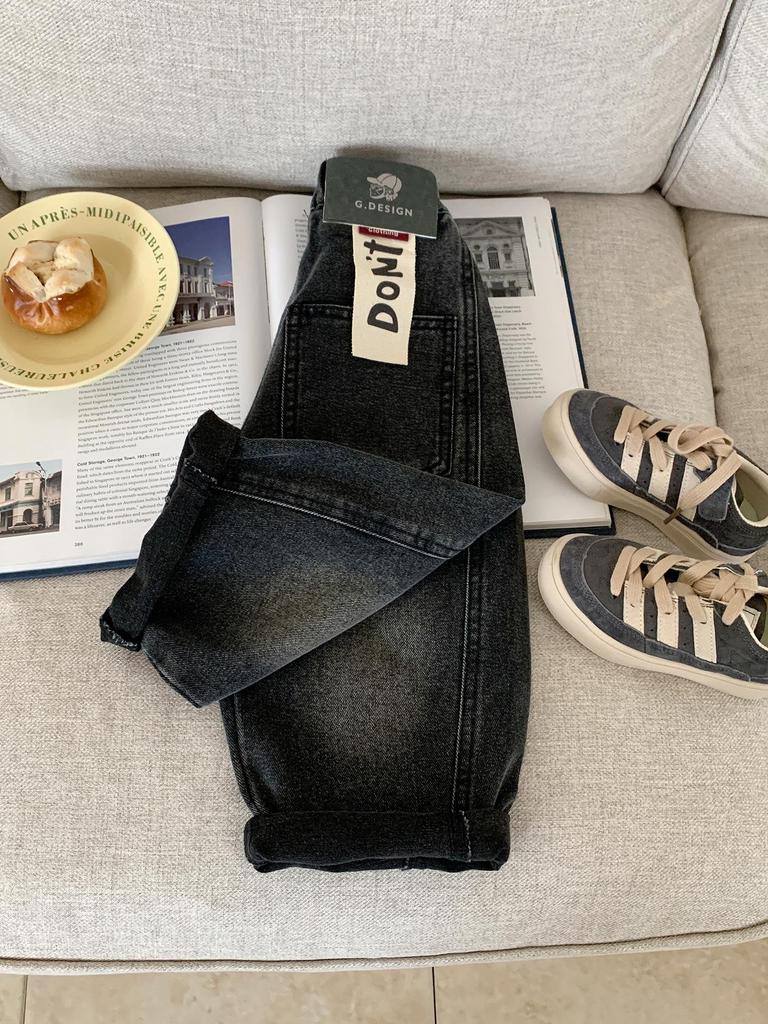 Boys' Autumn 2025 Loose Straight-Leg Jeans