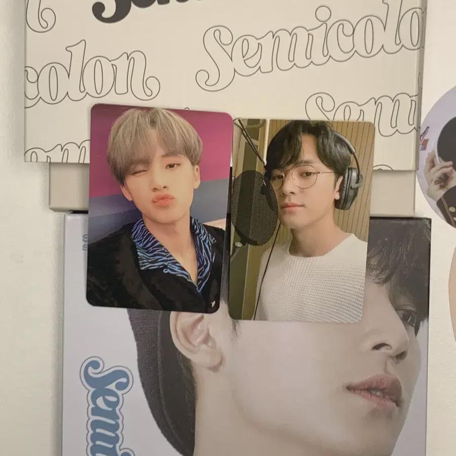 

Seventeen Minkyu Semicolon Альбом+poca+бонус Фотокарточка Пакет Popo Minkyu Mingyu