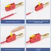 1/10pcs Solderless Design High Current Banana Plug Gold Plated Banana Plug  Audio Equipment