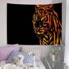 Tiger Pattern Anime Tapestry Indian Buddha Wall Decoration Witchcraft Bohemian Hippie Wall Hanging Sheets
