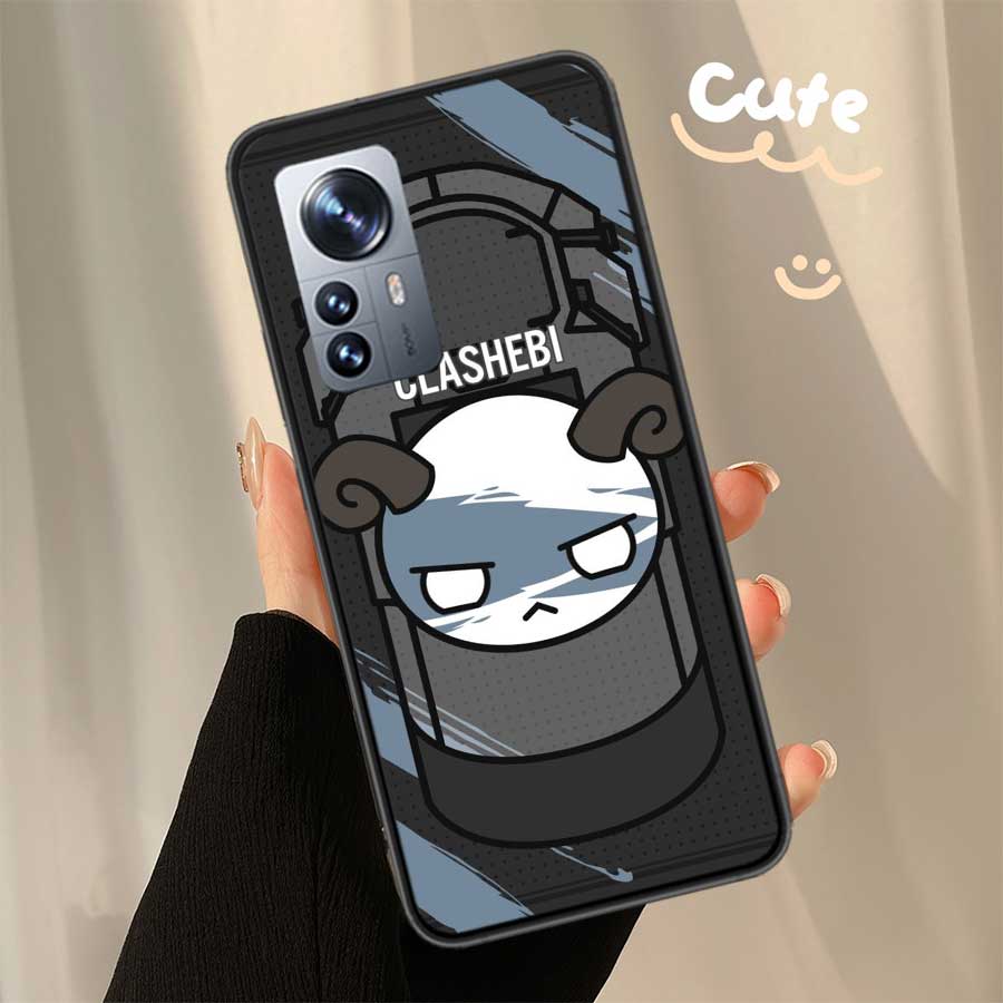 Game Rainbow S-Six S-Siege Clear Phone For Xiaomi Poco X7 X6 X5 F6 F5 F7 Mi 14 Ultra 15 13 12 12X 12T 11T 10T Pro 11i 10 Lite Co