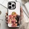 Once U-Upon a B-Broken H-Heart-T Phone Case For iPhone17,16,15,14,13,12,11 Plus,Pro Max Candy Silver Plated Inside Cover