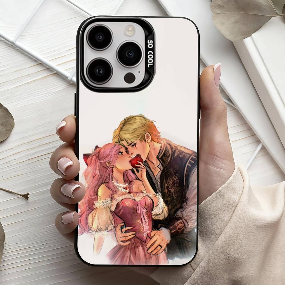 Once U-Upon a B-Broken H-Heart-T Phone Case For iPhone17,16,15,14,13,12,11 Plus,Pro Max Candy Silver Plated Inside Cover