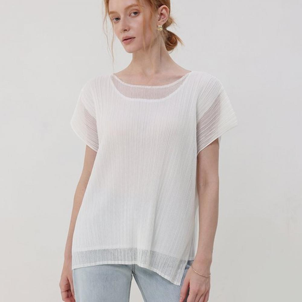 Pleatsmood Double Blouse Aile Pleats