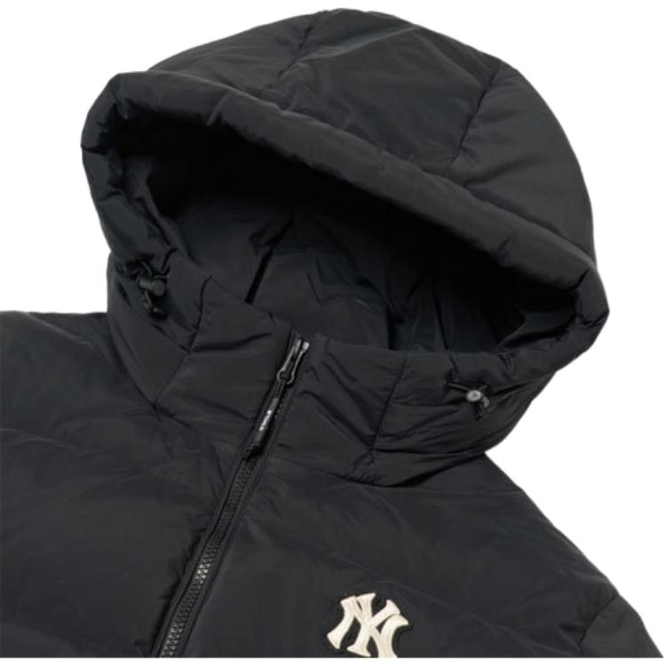 New MLB Base Logo Down Jacket Unisex Black 3ADJL0616-50BKS