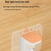 Nail-Free Adjustable Cabinet Partition Bracket and Storage Rack