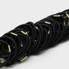 Daiso Black Hair Ties  Pack Of 40