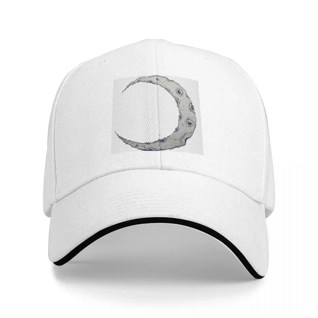 Grey Moon Baseball Cap Mountaineering Black Hats Unisex Womens