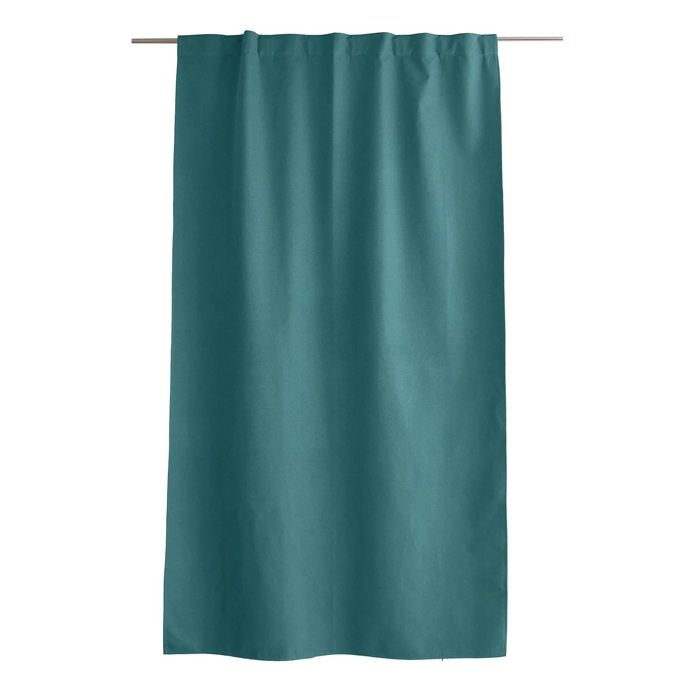 1 Rideau Occultant total 140 x 240 cm Eclipse Vert bleue