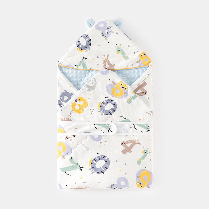 

Newborn Thermostatic Dot Velvet Swaddle Blanket