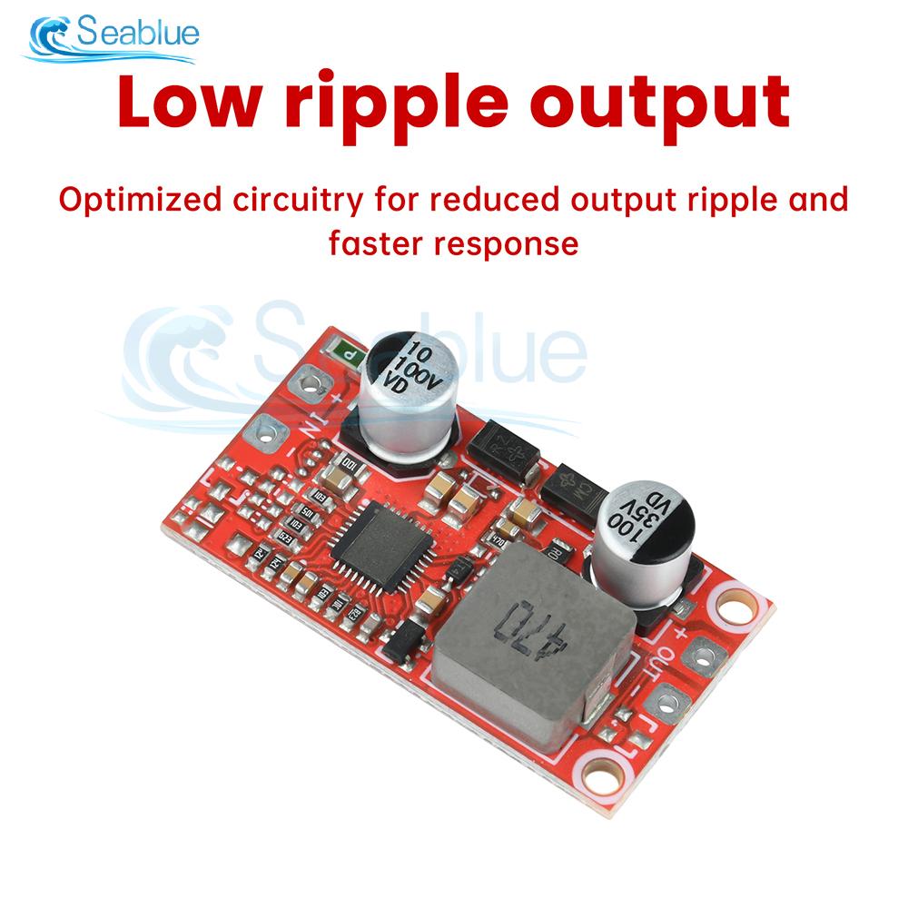 DC-DC Buck Converter Step Down Power Supply Module 12-100V to 5V/12V 3A Voltage Regulator For Solar Industrial Electric Vehicles