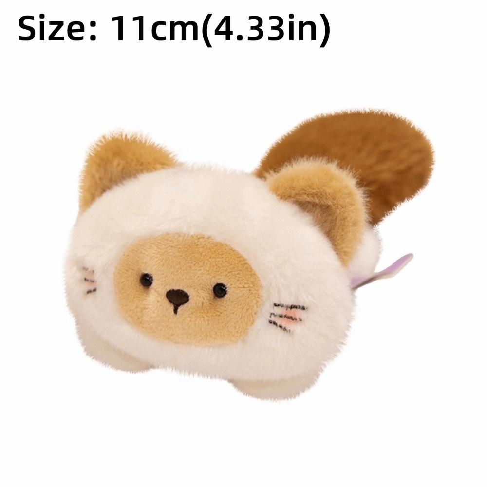 PP Cotton Plush Doll Cartoon Style Raccoon Plush Sweet Fridge Magnet  Office Decor