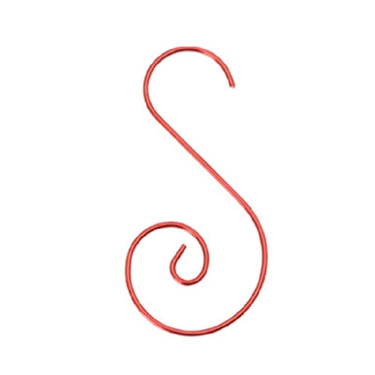 100pcs Christmas Tree Decoration Hooks S Shaped Hangers for Hanging Ornaments Metal Holiday Ornament Hanging Solution