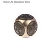 Six-faced Four Blessing Luck Money Fidget Spinner Brass Stress Cube Decompression Ball Fidget Toys Home Office Crafts